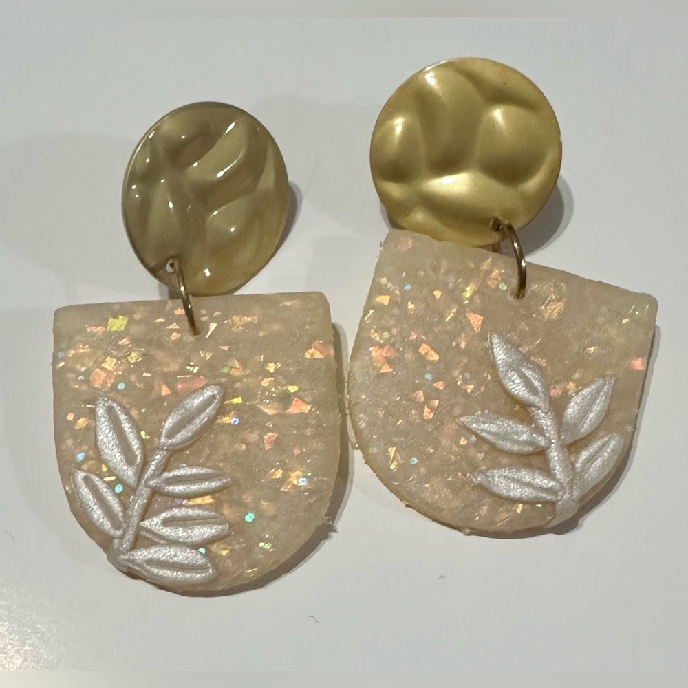 Clay earrings